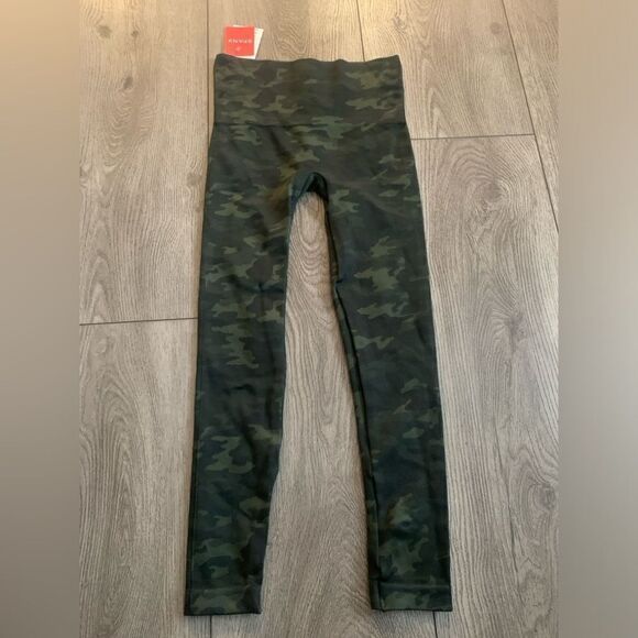 Spanx green camouflage look at me now leggings - Picture 2 of 4